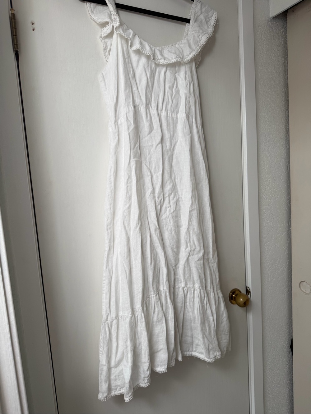Roller Rabbit White Ruffle-Trim Cotton Sundress - Picture 8 of 12